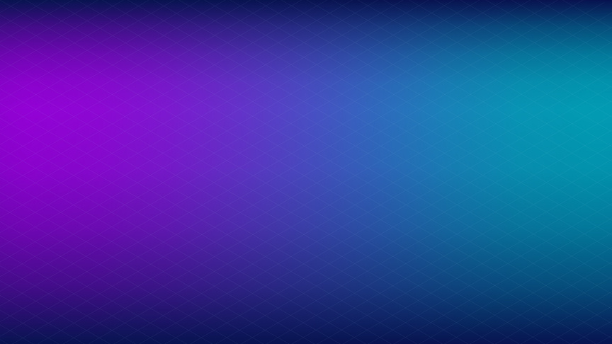 Purple and blue gradient rectangular background with isometric g